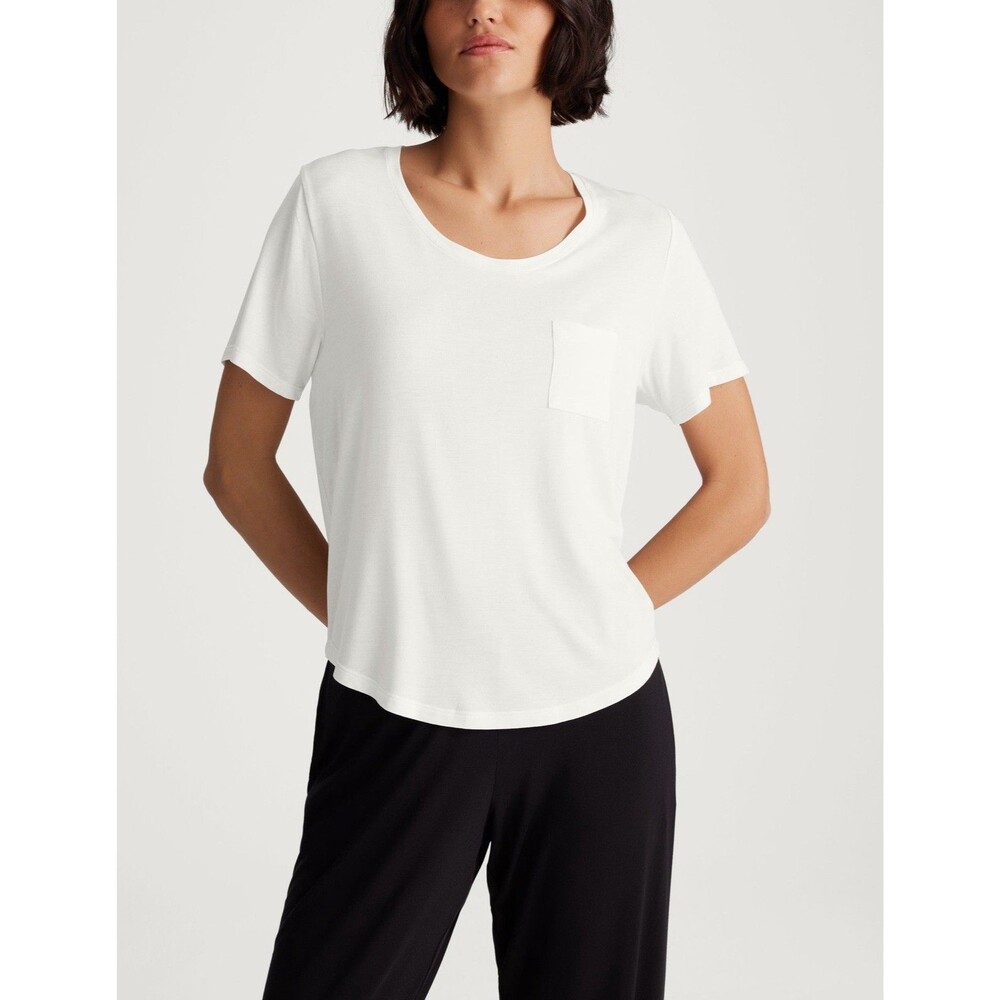 Tommy John Short Sleeve Sleep & Lounge T-shirt Scoop-neck Women Sz M Cozy NWT